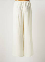 Pantalon large beige JEAN DELFIN pour femme seconde vue
