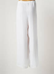 Pantalon large blanc YOEK pour femme seconde vue