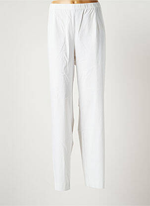 Pantalon slim blanc CHALOU pour femme