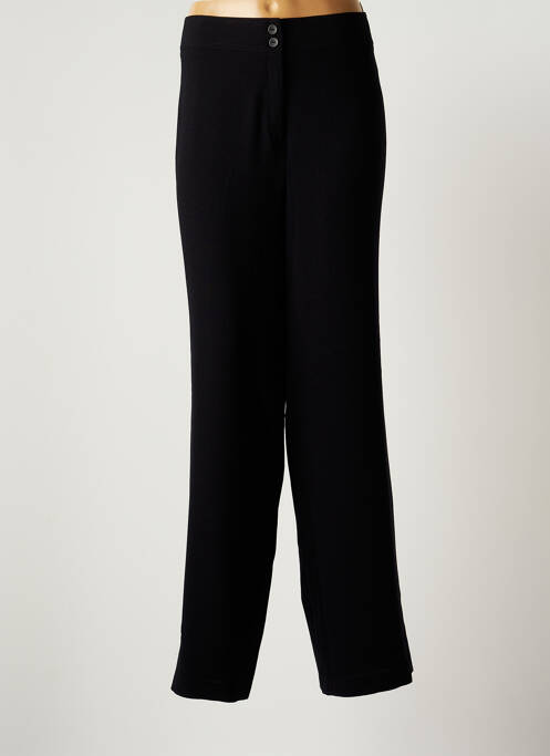 Pantalon droit noir ANNE KELLY pour femme