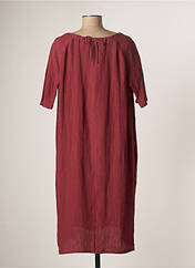 Robe mi-longue rouge APUNTOB pour femme seconde vue