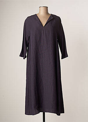 Robe mi-longue violet APUNTOB pour femme