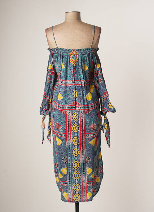 Robe mi-longue bleu CONDITIONS APPLY pour femme