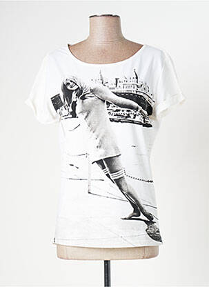 T-shirt blanc BRIGITTE BARDOT pour femme