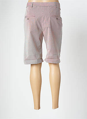Bermuda taille à pinces taille haute rose KLAYA femme