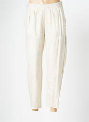 Pantalon 7/8 beige OTTOD'AME pour femme seconde vue