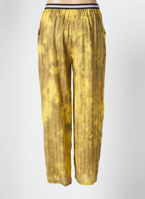 Pantalon large jaune JOHANNA PARIS pour femme