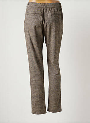 Pantalon chino taille normale taille normale gris OTTOD'AME femme