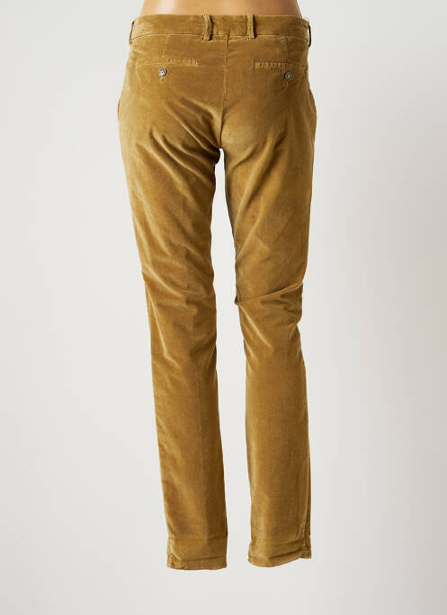 Pantalon chino beige MAISON CLOCHARD pour femme