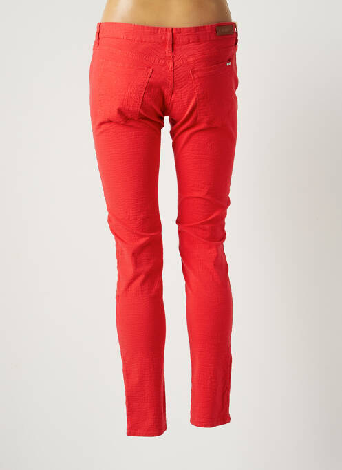 Pantalon slim rouge REIKO pour femme