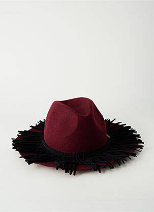 Chapeau rouge CATARZI pour femme