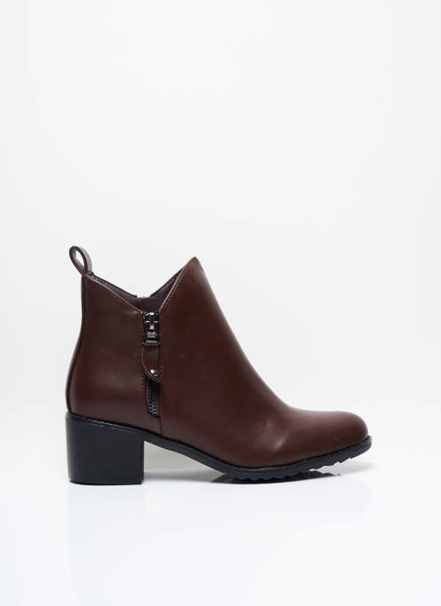 Bottines/Boots marron WILADY pour femme