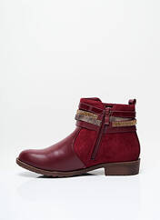 Bottines/Boots rouge STYLE SHOES pour femme seconde vue
