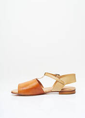 Sandales/Nu pieds orange BEATRIZ FUREST pour femme seconde vue