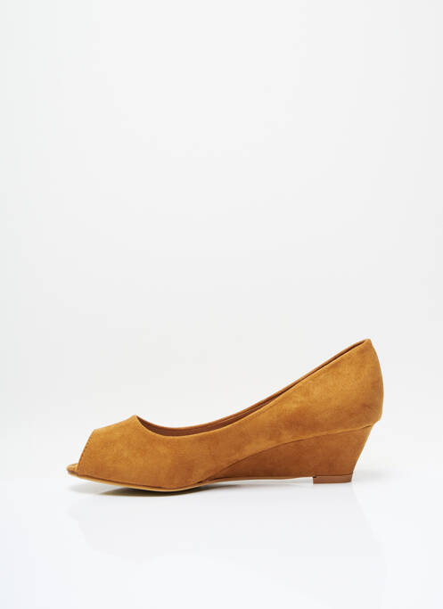 Sandales/Nu pieds marron TOM & EVA pour femme