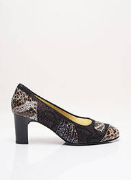 Escarpins talon de 4 à 6cm noir AZUREE femme