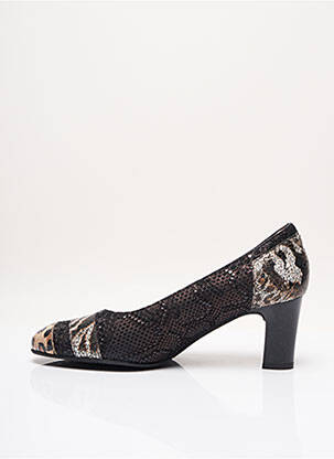 Escarpins talon de 4 à 6cm noir AZUREE femme