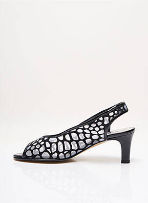 Sandales/nu pieds talon plat jusqu'à 3cm noir AZUREE femme