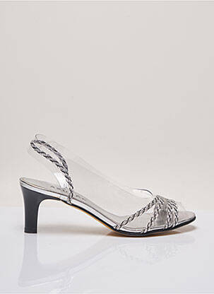 Sandales/Nu pieds gris AZUREE pour femme