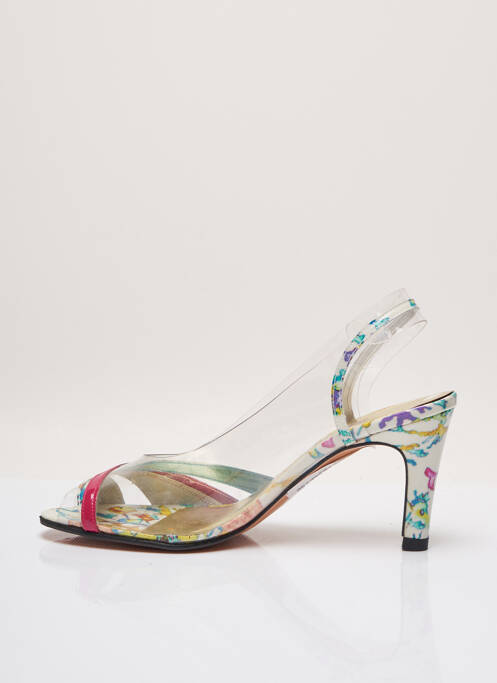 Sandales/Nu pieds beige AZUREE pour femme