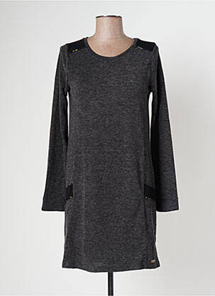 Robe courte manches longues manches longues gris B&M femme