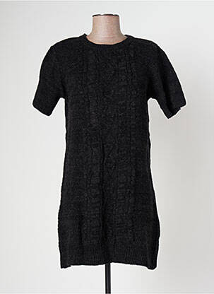 Robe courte manches courtes manches courtes noir BANANA MOON femme