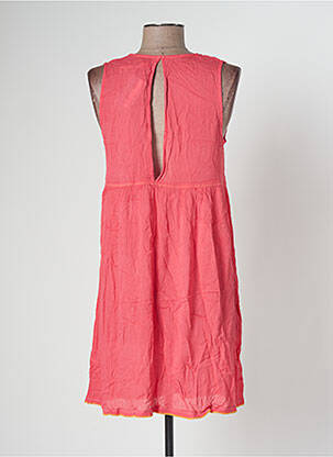 Robe mi-longue sans manche sans manche rose BANANA MOON femme