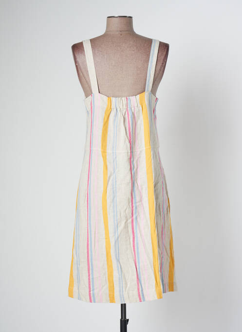 Robe mi-longue beige BANANA MOON pour femme