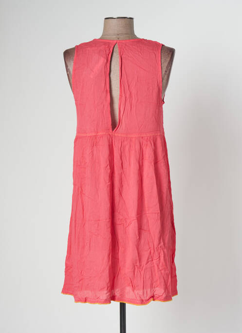 Robe mi-longue rose BANANA MOON pour femme