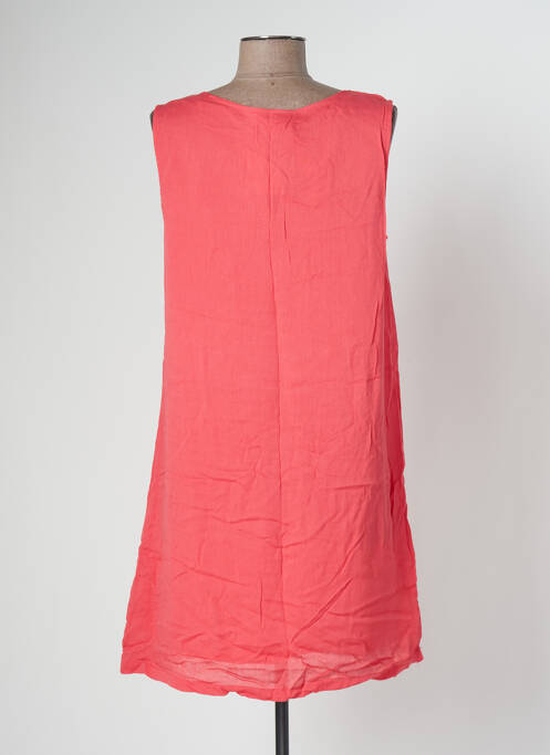 Robe mi-longue rose BANANA MOON pour femme