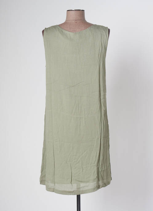 Robe mi-longue vert BANANA MOON pour femme