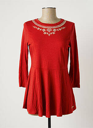 T-shirt manches longues manches longues orange BANANA MOON femme