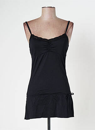 Tunique manches longues col v noir BANANA MOON femme