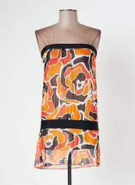 Tunique sans manche manches bustier orange BANANA MOON femme