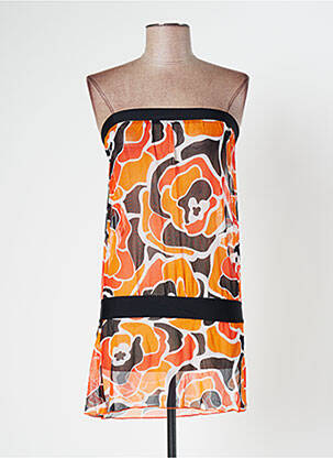 Tunique sans manche manches bustier orange BANANA MOON femme