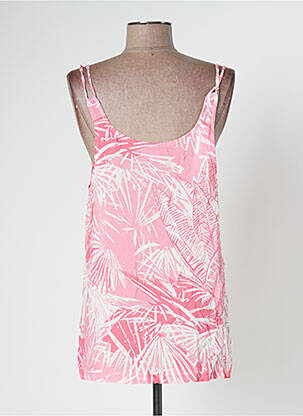Top imprimé fantaisie fines bretelles rose BANANA MOON femme