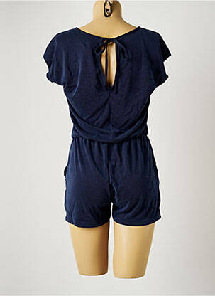 Combishort coupe cintrée manches courtes bleu B&M femme