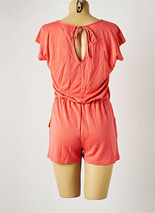 Combishort coupe cintrée manches courtes rose B&M femme