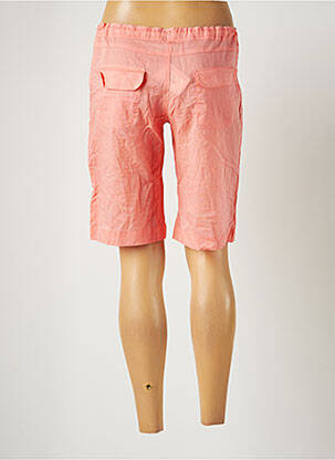 Bermuda tissage popeline taille normale rose BANANA MOON femme