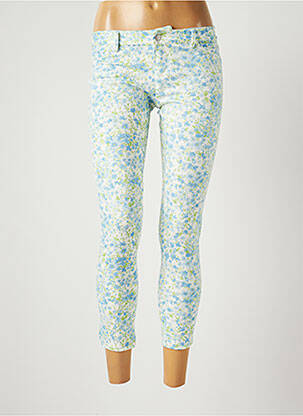 Pantalon slim tissage popeline taille normale blanc BANANA MOON femme