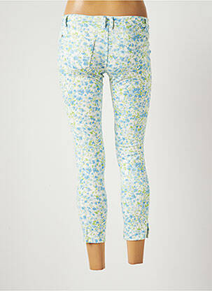 Pantalon slim tissage popeline taille normale blanc BANANA MOON femme