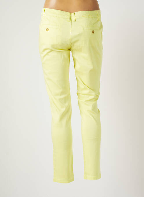 Pantalon chino jaune BANANA MOON pour femme