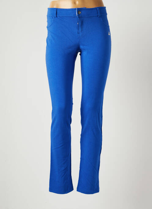Pantalon slim bleu BANANA MOON pour femme