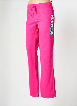 Jogging stretch taille normale rose BANANA MOON femme