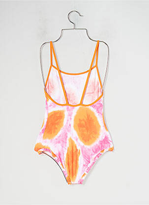 Maillot de bain 1 pièce imprimé fantaisie orange BANANA MOON fille