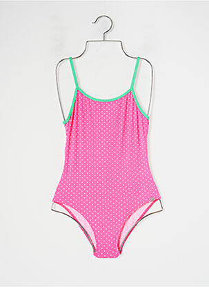 Maillot de bain 1 pièce stretch rose BANANA MOON fille