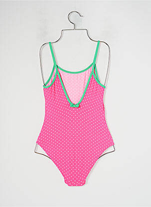 Maillot de bain 1 pièce stretch rose BANANA MOON fille