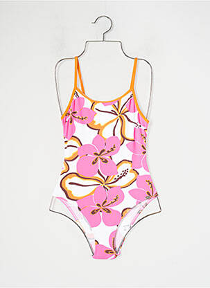 Maillot de bain 1 pièce stretch rose BANANA MOON fille