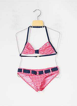 Maillot de bain 2 pièces stretch rose BANANA MOON fille