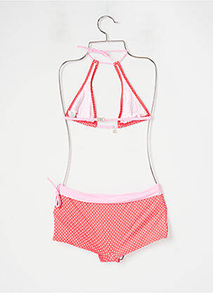 Maillot de bain 2 pièces stretch rouge BANANA MOON fille